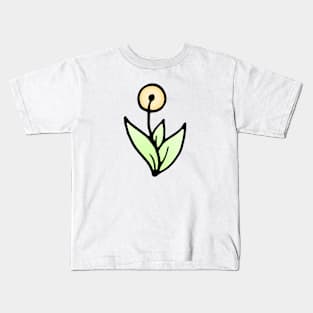 Flower Drawing 3 Kids T-Shirt